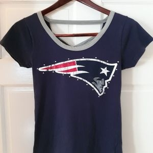 Patriots NFL Top and Wristlet